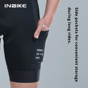 Pantaloncini da <span class=keywords><strong>Ciclismo</strong></span> Reversibili INBIKE con Logo Personalizzato, Produzione OEM con Tessuto Italiano e Imbottitura in <span class=keywords><strong>Gel</strong></span> ad Alta Densità - Product Image 4