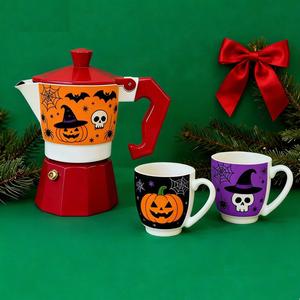 Cafetera Italiana de Aluminio con Juego de Tazas para Preparar Café Italiano y <span class=keywords><strong>Cubano</strong></span>, Regalo para el Día de San Valentín - Product Image 6