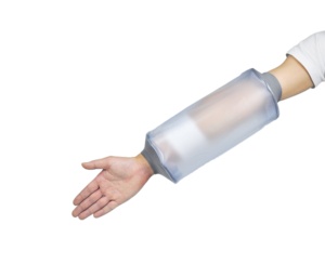 Venta al por mayor de vendaje protector impermeable de PVC+CR para el cuidado de heridas, protector para ducha y natación, cubierta de yeso. - Product Image 3