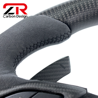 Accessoires intérieurs de voiture en fibre de carbone, volant sport en cuir véritable personnalisé pour Chevrolet Camaro SS ZL1 2SS LS RS