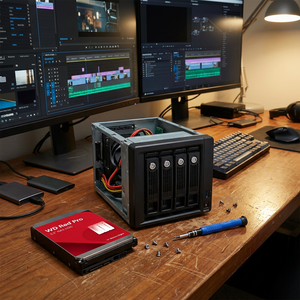 ฮาร์ดดิสก์ภายใน SATA ขนาด 3.5 นิ้ว ความจุ 12TB ความเร็ว 7200RPM แคช 512MB ดีไซน์ CMR สำหรับเดสก์ท็อป <span class=keywords><strong>NAS</strong></span> การจัดเก็บข้อมูลทางธุรกิจ - Product Image 5