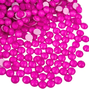 Blinginbox néon Fluorescence strass gros personnaliser SS6-SS30 Flatback strass pierres de cristal pour la fabrication de bijoux - Product Image 4