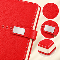 Nouveau carnet de notes A5 en cuir PU de haute qualité avec fermeture à sangle, couverture rigide, multicolore, vente en gros, logo personnalisé