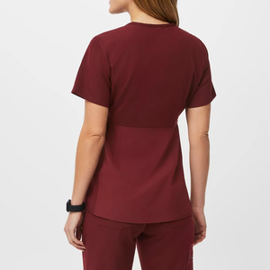 Hauts d'<span class=keywords><strong>allaitement</strong></span> pour femmes, vêtements de maternité confortables à manches courtes pour futures mamans, ensembles d'uniformes de travail pour femmes enceintes - Product Image 3