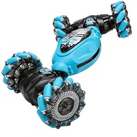 Robot RC 2,4 GHz pour cascades, rotation à 360 degrés, déformable, 4 canaux, portée de contrôle de 25 m, télécommande à détection gestuelle