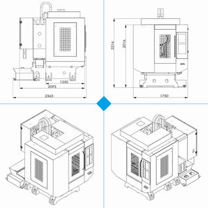 เครื่องกัดซีเอ็นซีแนวตั้ง <span class=keywords><strong>3</strong></span> แกน รุ่น DV T640 และศูนย์เครื่องจักรกลซีเอ็นซี <span class=keywords><strong>3</strong></span> แกน รุ่น DV 855 พร้อมหัวกัด BT30 - Product Image 3