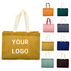 Promotion en Gros Sacs Non Tissés Personnalisés Colorés Imprimés avec Logo, Sacs de Courses Cabas Imprimés - Product Image 2