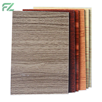 Panel Compuesto de Aluminio con Aspecto de Madera, Material de Construcción Duradero, Lámina ACP A2, Resistente al Fuego y al Agua, para Paredes Interiores/Exteriores