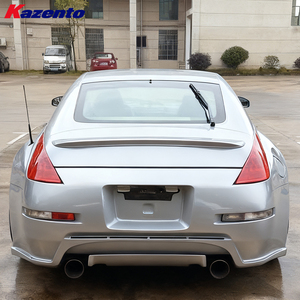 กันชนหลังทรง ING สำหรับ <span class=keywords><strong>Nissan</strong></span> <span class=keywords><strong>Fairlady</strong></span> Z33 350Z ทำจากไฟเบอร์กลาส พร้อมลิ้นกันชน - Product Image 3