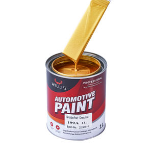 1K perla dorata (fase verde) vernice Spray in resina acrilica per rivestimento in plastica per Auto WILLIS modello di marca 199A OEM rivestimento Auto - Product Image 4