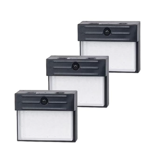 <span class=keywords><strong>3</strong></span> Pk Baterai Led Lampu Dinding Sensor Gerak Dalam/Luar Ruangan Baru Asli Spot Plc - Product Image 1