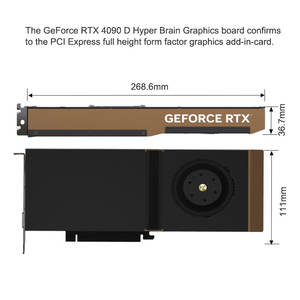 NVIDIA GeForce RTX 4090 D Hyper Brain 24 GB GDDR6X <span class=keywords><strong>Microsoft</strong></span> Windows Linux - Product Image 5