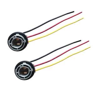 1157 BAY15D Turn Signal Brake Light Bulb Socket Wire Harness Connector(Packの2) - Product Image 1