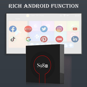 S98H Allwinner מעבד H618 שבב ו<span class=keywords><strong>transpeed</strong></span> 6k hd הזרמה החכם אנדרואיד 12.0 טלוויזיה תיבת h618 6k טלוויזיה סט למעלה תיבת S98H - Product Image 5