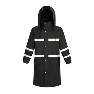 Ropa de Seguridad Laboral de Alta Calidad para Exteriores, Chaqueta Impermeable de Poliéster Pongee Resistente, Reflectante y de Alta Visibilidad, Impermeable para Motocicleta - Product Image 1