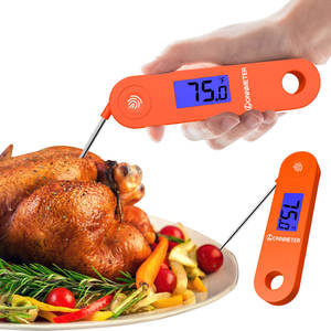 Termômetro Digital para Alimentos Lonnmeter LFT-01 Recarregável IP68 à Prova d'Água com Sonda de Aço Inoxidável 304 Alta Precisão 0.5C para Churrasco - Product Image 4