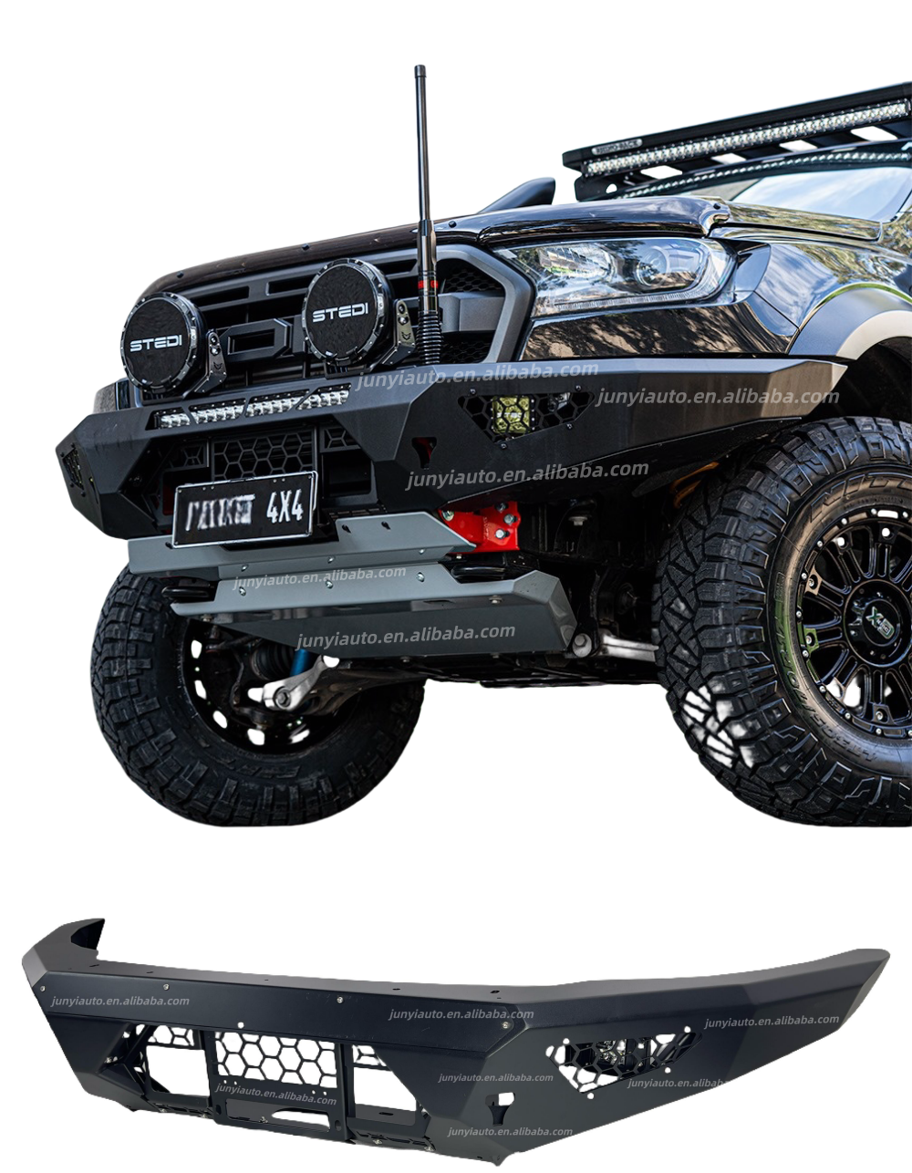 hamer kings series ford raptor bull bar