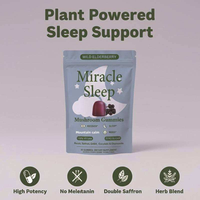 OEM Hot Sales Paddenstoelen Gummies Supplement voor Slaapverbetering Gummies Zonder Melatonine met Reishi Super Paddenstoelen Nootropisch Supplement