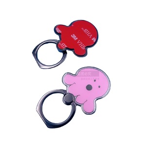 The Rampage Metal <b>Ring</b> Holder Zinc Alloy Dazzling Color Adhesive Back Mount <b>Phone</b> Stand Desktop Use - Product Image 5