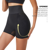 Culotte gainante taille haute avec coussinets fessiers en éponge, rehausseur et élargisseur de hanches, vente en gros OEM pour femmes