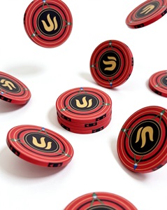 Fichas de Póker de Cerámica Personalizadas Directas de Fábrica, Ecológicas para Uso en Casinos, 43mm/39mm, Personalización Gratuita de Color, Denominación y Diseño - Product Image 2