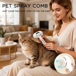 Nuevo Cepillo de Vapor Portátil de Lujo para Gatos, Removedor de Pelo de Mascotas, Cepillo Autolimpiante para Perros, Producto para el Cuidado y Aseo de Mascotas - Product Image 6