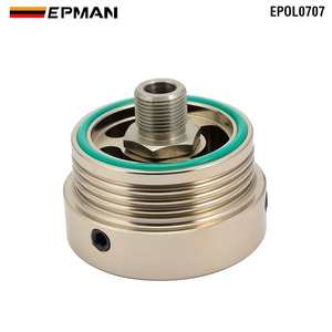 Adaptador de placa de sándwich de aceite de aluminio EPMAN T6061 rosca 1/8NPT para <span class=keywords><strong>Toyota</strong></span> <span class=keywords><strong>GT86</strong></span>/FR-para Subaru BRZ 2011-2018 filtro de aceite EPOL0707 - Product Image 2