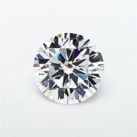 1 chèvre de diamant poli, diamant blanc en vrac, coupe ronde, naturelle, couleur F G VVS pureté, 2019
