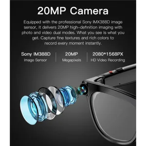 Gafas Inteligentes con IA OEM-OMNI-IN, Captura Instantánea, Cámara de Alta Definición de 20MP, Traducción por IA en 139 <span class=keywords><strong>Idiomas</strong></span>, WiFi - Product Image 4