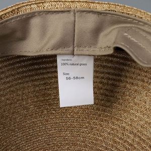 2025 New Arrival Striped Beret Cap Summer <b>Sunscreen</b> Straw Hat Colorful Side Casual Women Fashion Straw Sun Hat - Product Image 4