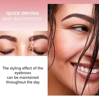 Crayon à sourcils transparent 3D personnalisable avec votre logo – Gel sourcils végétalien longue tenue, waterproof et ultra-fixant – Vente en gros