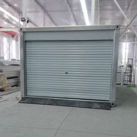Garage portable en conteneur maritime, abri métallique à montage rapide pour voitures, idéal pour le stationnement résidentiel et le stockage de véhicules agricoles