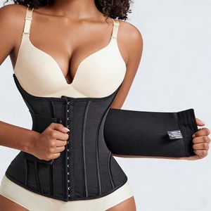 Ceinture de maintien lombaire en nylon grande taille pour hommes et femmes, respirante, pour le fitness et la réduction de la taille - Product Image 1