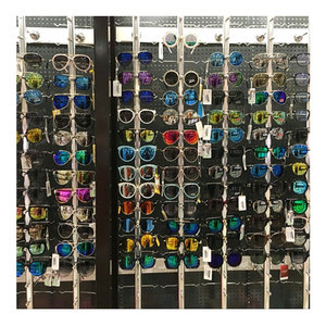 Hot-bán que hiển thị quang kệ với khóa hiển thị quang học treo tường kính hiển thị que dày hơn kính giá - Product Image 3