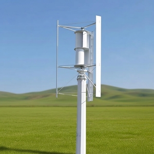 Aerogenerador de Eje Vertical de 5 Aspas y 10.5m de Diámetro de Rotor, 400v 200kw, Baja Velocidad del Viento, Arranque a 4m/s, para Uso Agrícola - Product Image 4