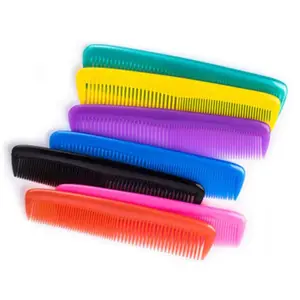 New plastic mini thick and fine tooth hairdressing comb factory direct supplycolor hotel special disposable comb, factory direct