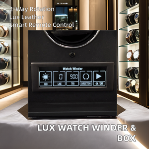 직거래 업체의 고급 자동 스마트 시계 와인더 원격 제어 지문 잠금 해제 터치 스크린 클래식 <span class=keywords><strong>2</strong></span> 12 시계 상자 - Product Image 6
