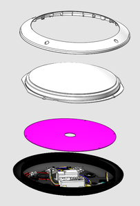 Ip65 không thấm nước 3cct <span class=keywords><strong>LED</strong></span> Thông tư vách ngăn ánh sáng Trần 10W 15W <span class=keywords><strong>20W</strong></span> ngoài trời dẫn ánh sáng với cảm biến cho không gian ngoài trời khác nhau - Product Image 4