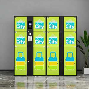 <span class=keywords><strong>Casier</strong></span> à bagages intelligent IoT + Accès en libre-service + 0 consommables, Surveillance cloud 24/7, Déverrouillage rapide en 3 secondes - Product Image 1