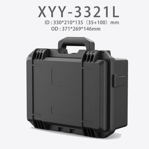 Boîte <span class=keywords><strong>de</strong></span> rangement étanche <span class=keywords><strong>de</strong></span> taille moyenne pour instruments et équipements, rangement pour tablettes <span class=keywords><strong>de</strong></span> topographie optique, boîte à outils antichoc pour matériel - Product Image 2