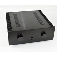 Carcasa de Aluminio para Audio, Mecanizada por CNC, Anodizada, para Amplificador, Equipo de Sonido Doméstico