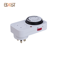 Mini Programmierbarer Mechanischer Timer-Stecker nach Britischem Standard mit 24-Stunden-Einstellung für den Heimgebrauch