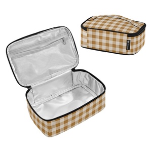 Bolsa Térmica Multicolor con Estampado Hawaiano Palaka, Impermeable, de Nailon, con Estampado Personalizado, Porta Recipientes Pequeño, Porta Cazuelas con Asa - Product Image 3