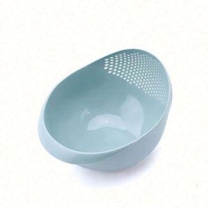1 pièce Passoire à riz flexible en bambou avec couvercle, panier de drainage de cuisine, passoire de lavage pour fruits et légumes, écologique, en acier inoxydable - Product Image 5