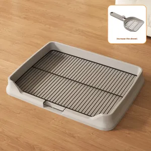 Toilette pour chien anti-évasion, bac à excréments <span class=keywords><strong>et</strong></span> à urines, en PP, modèle DWC01, fabriqué en Chine - Product Image 6