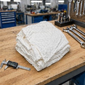 Trapos de Algodón Blancos 100% Algodón, Trapos de Algodón Usados, Camisetas de Algodón para Trapos, Trapos Industriales Grado A+ - Product Image 1