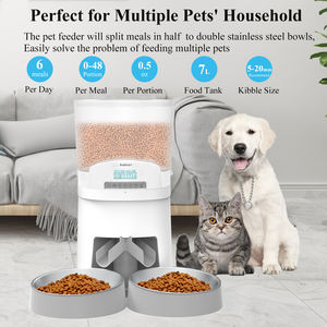 Alimentadores y bebederos automáticos de comida <span class=keywords><strong>para</strong></span> <span class=keywords><strong>gatos</strong></span>, alimentadores de mascotas con baterí<span class=keywords><strong>a</strong></span> - Product Image 2