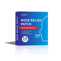 Patch nasal hypoallergénique de haute qualité avec glycérine pour une meilleure respiration, facile à transporter pour la maison, le bureau et les voyages