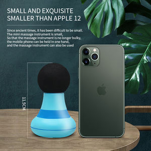 Fábrica OEM Mini Fascia Gun Muscle Relaxamento Vibrador Massageador Leve Silencioso PercussionPortable pequena casa massageador - Product Image 3