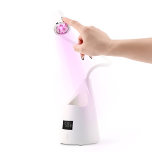 Lampe à LED UV réglable en hauteur pour le séchage du vernis gel, avec fonction de rangement, pour utilisation en salon de manucure - Product Image 2